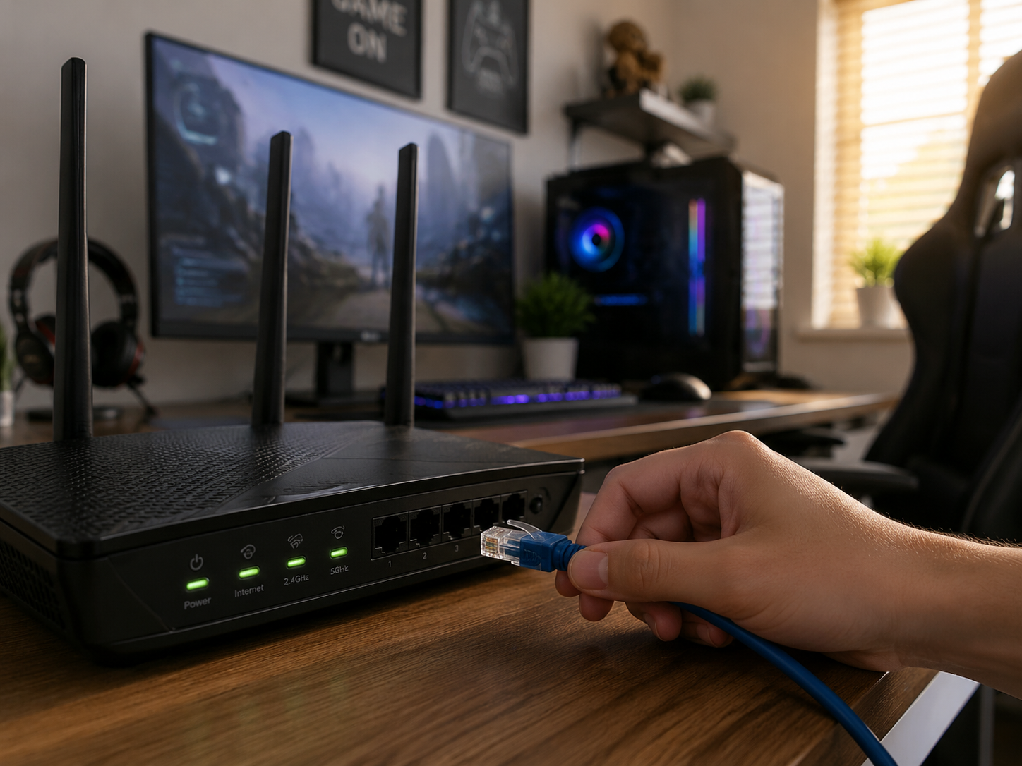Como testar a qualidade da conexão para jogos online
