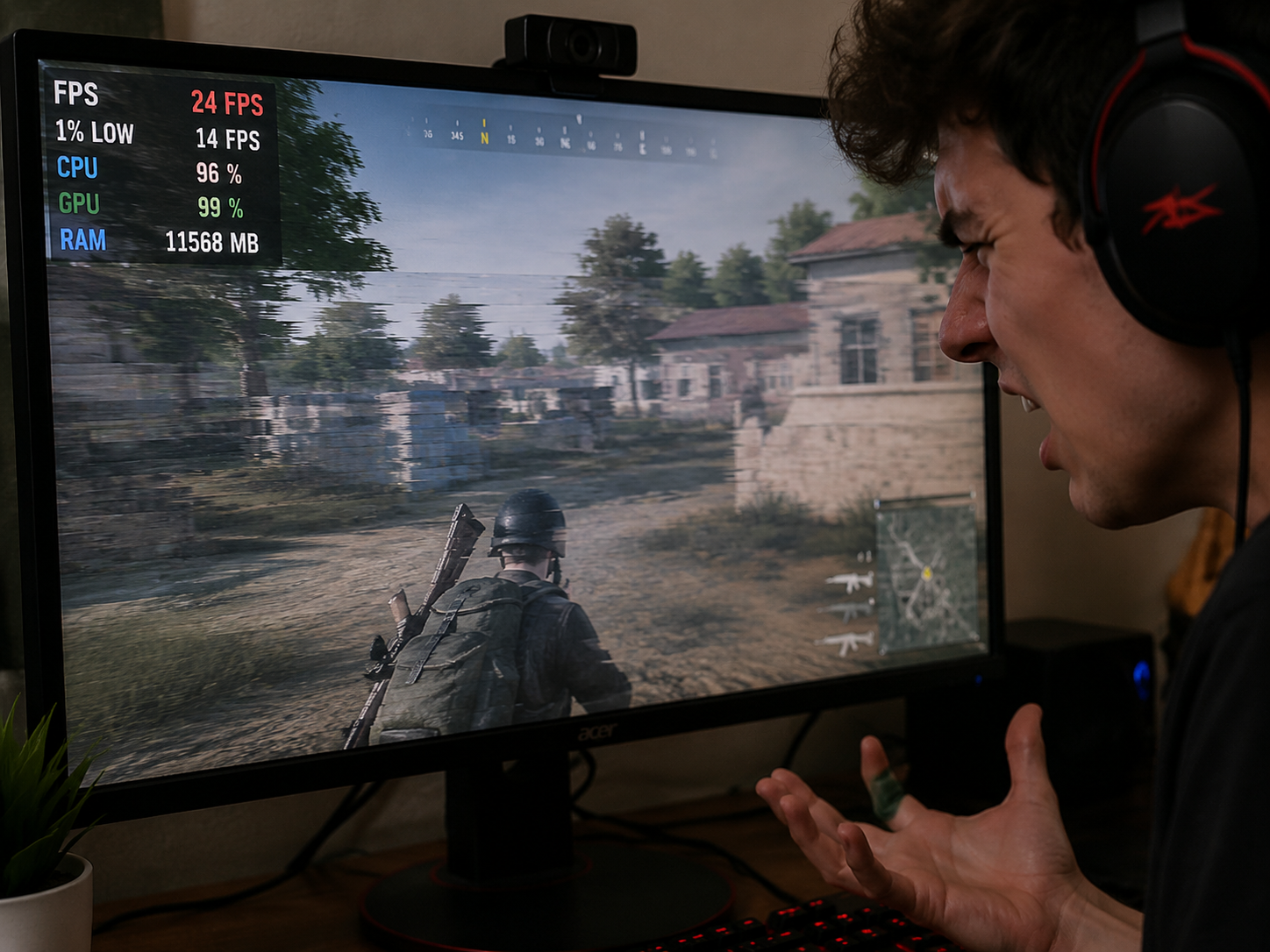 Memória RAM insuficiente para jogos modernos: o que fazer