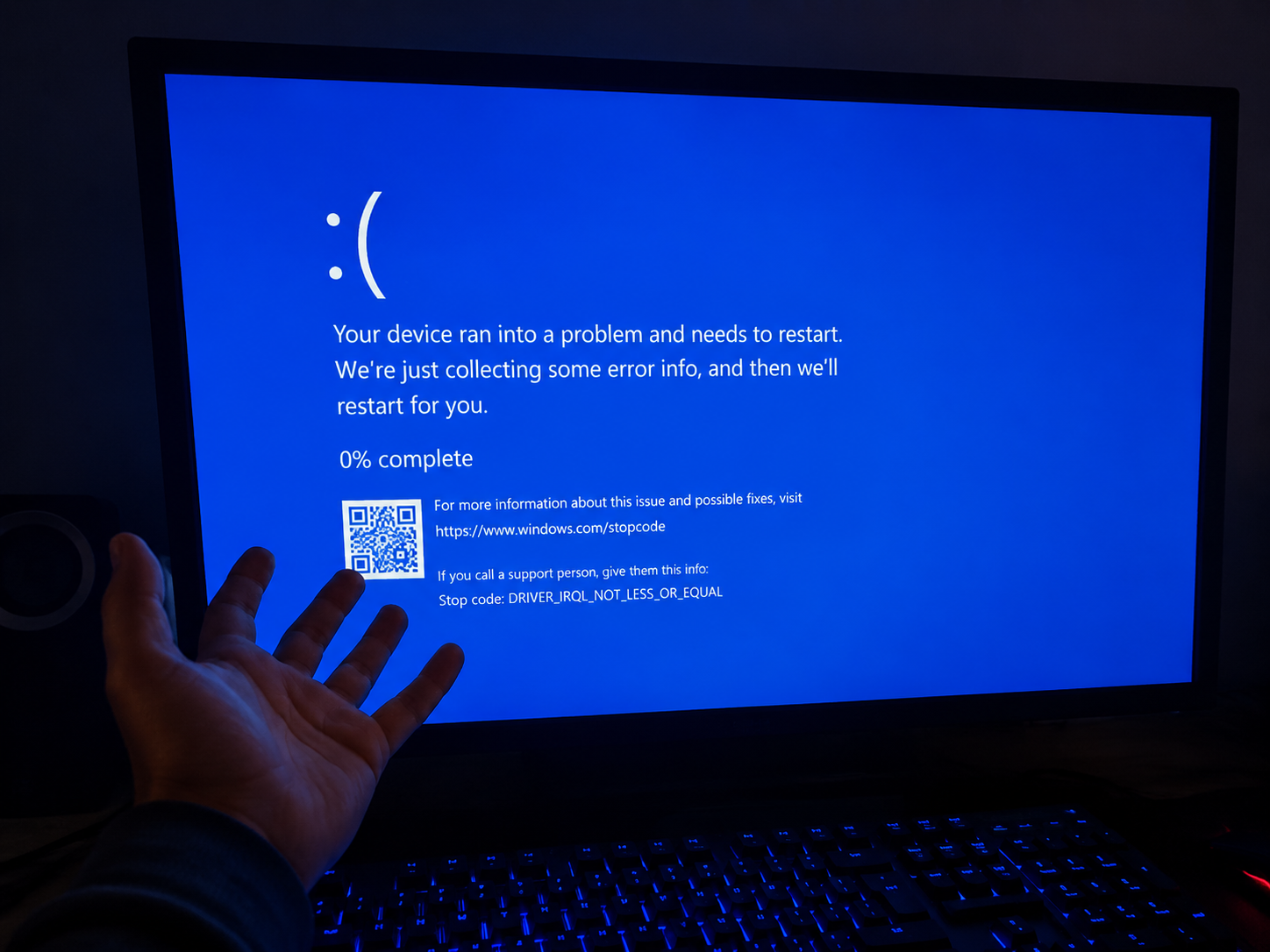 Tela azul por driver de GPU: como resolver o BSOD
