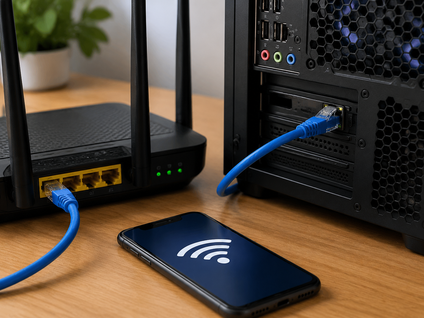 Wi-Fi vs cabo para jogos online: qual conexão escolher